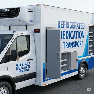 ¿Cómo el transporte de medicamentos refrigerados mantiene la cadena de frío sin romperla?